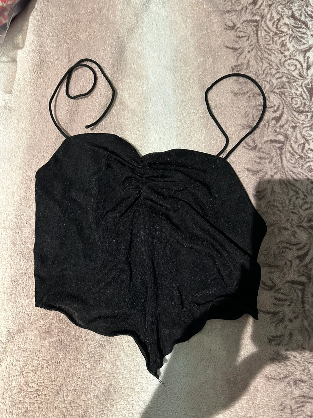 Black Halter Top