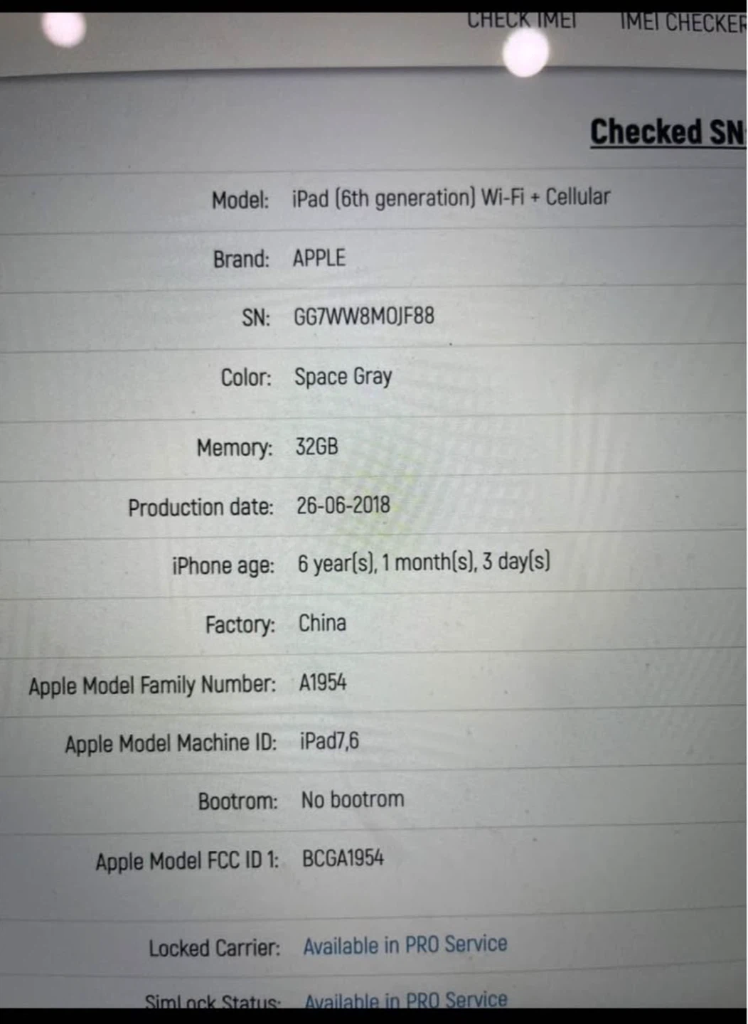 Apple iPad (6th Generation) 32GB Space Gray - photo 3