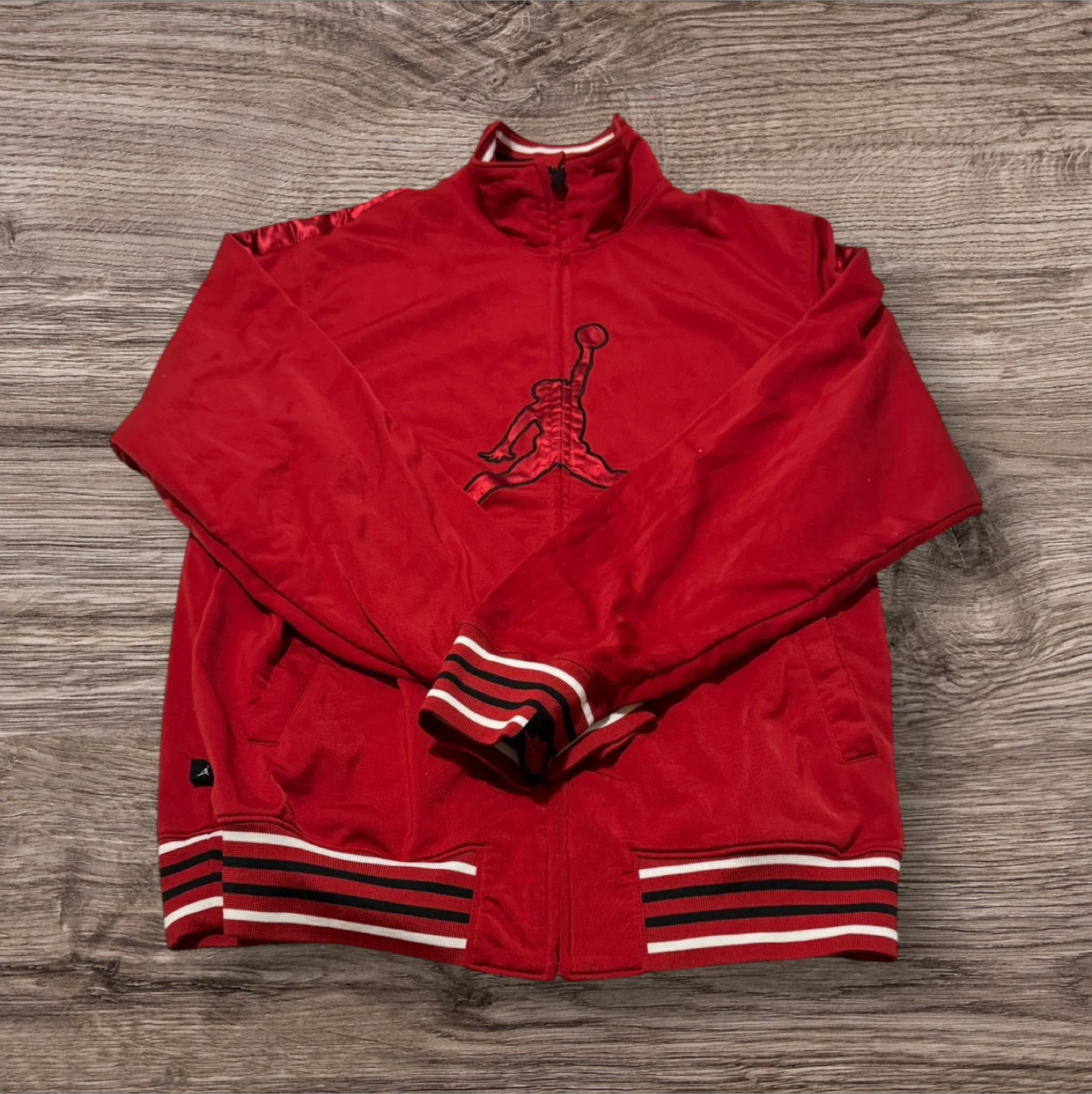 Jordan Red Jacket Sz Large
