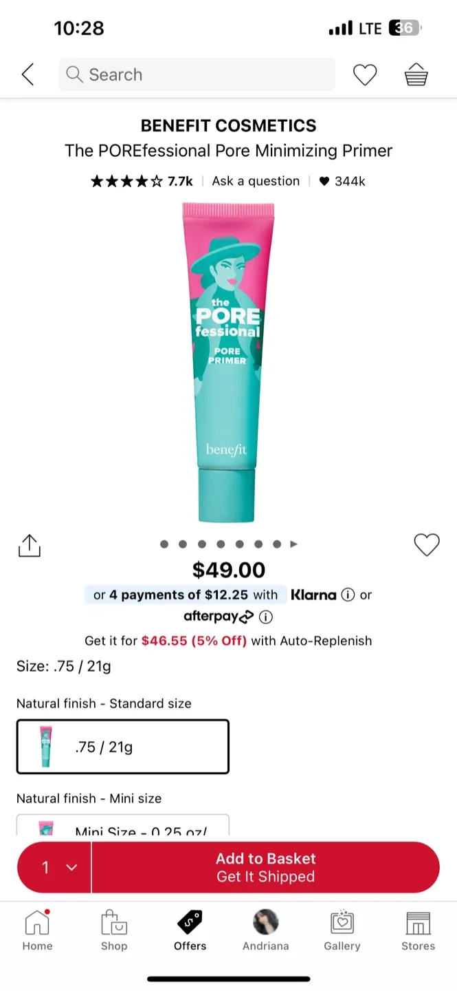 Benefit The POREfessional Pore Primer - New image indicator(2)