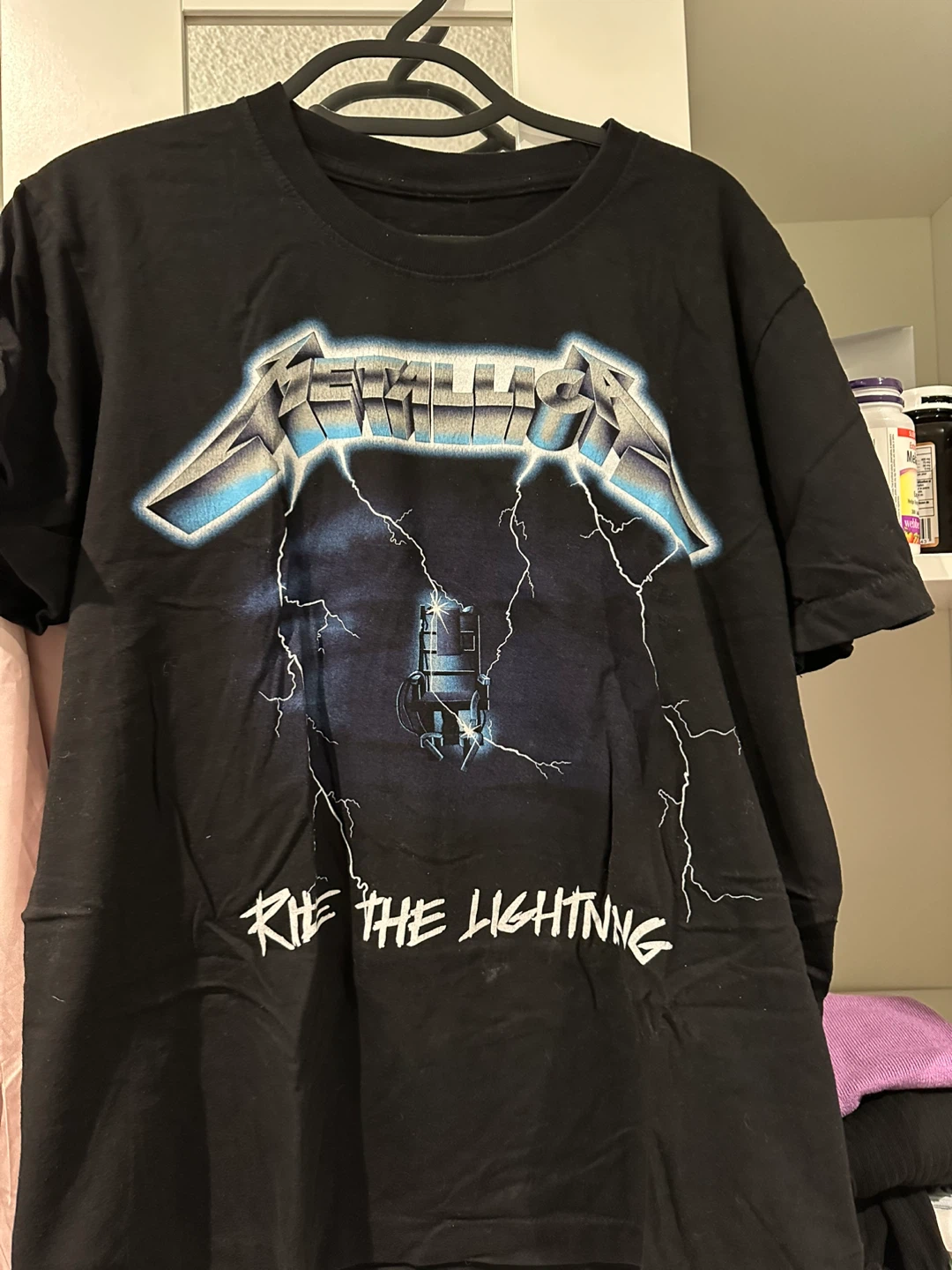 Metallica Ride The Lightning Black T-Shirt