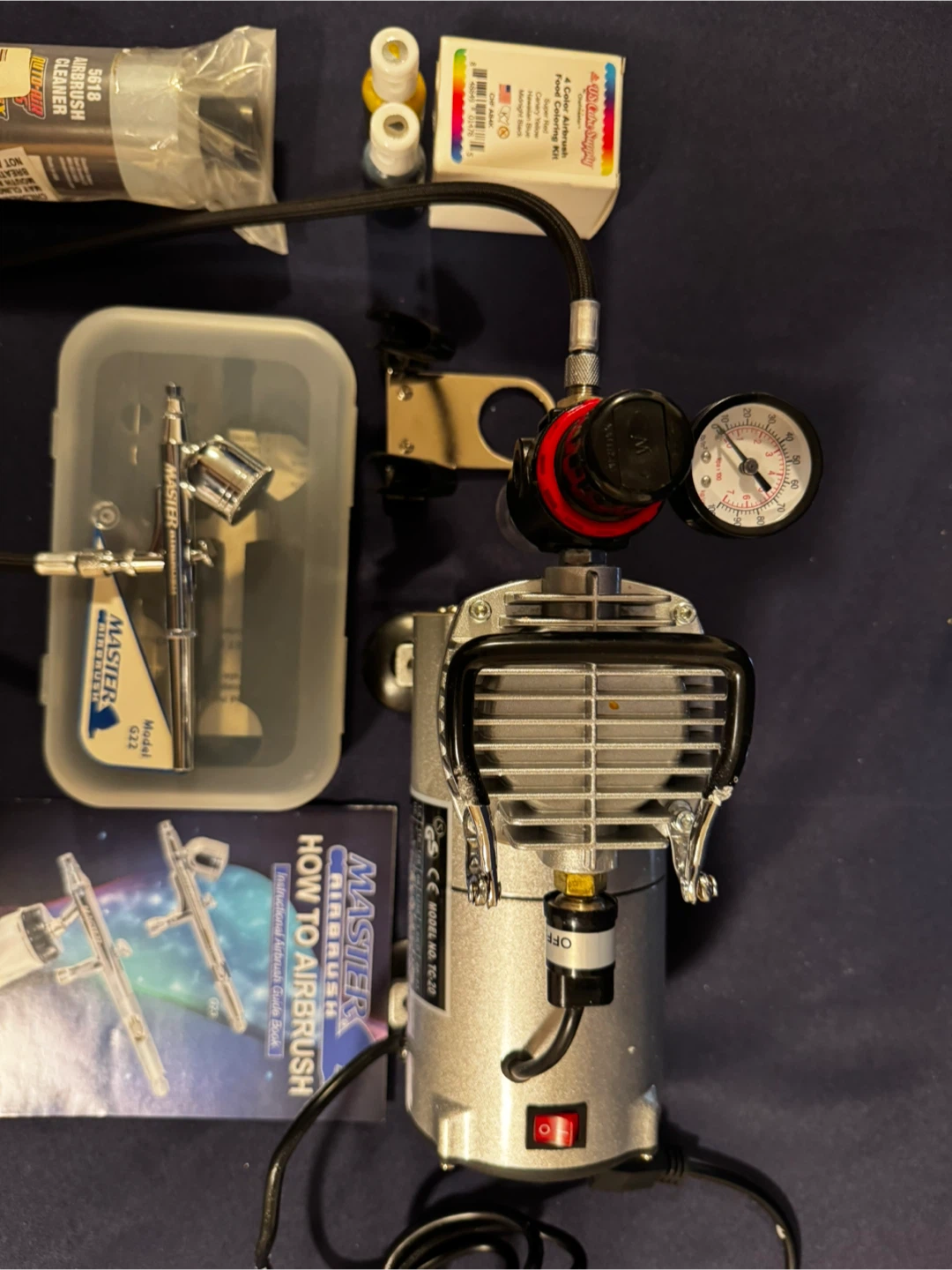 Master Airbrush ECO KIT-17 Pro Gravity Feed Airbrushing System - photo 2