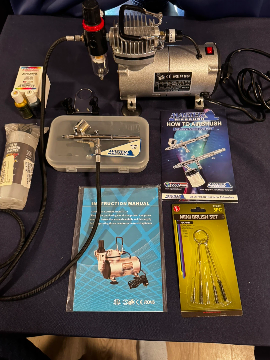 Master Airbrush ECO KIT-17 Pro Gravity Feed Airbrushing System - photo 4