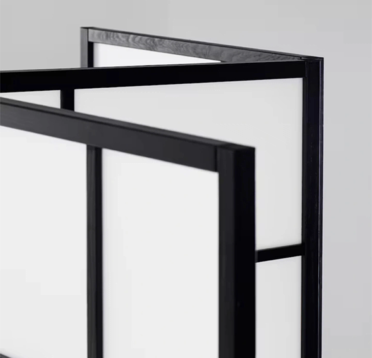 IKEA RISÖR Room Divider - White/Black - photo 3