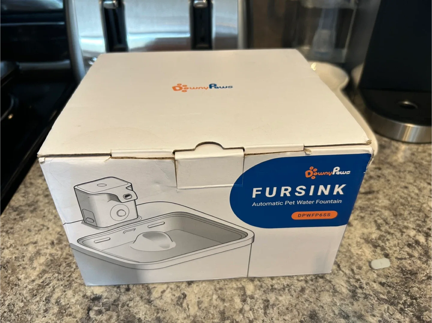 DownyPaws Fursink Cat Water Fountain image indicator(2)