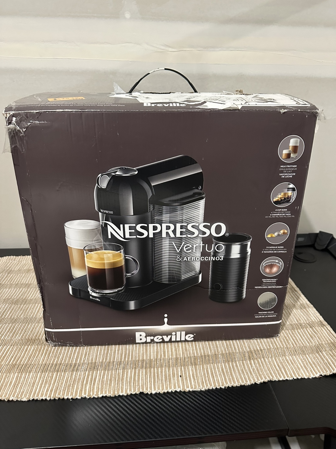 Brand New Nespresso Coffee Machine w/ Aeroccino Milk Frother - photo 4