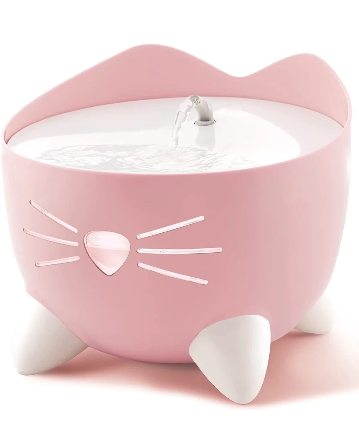 Catit Pixi Pink Cat Drinking Fountain image indicator(2)