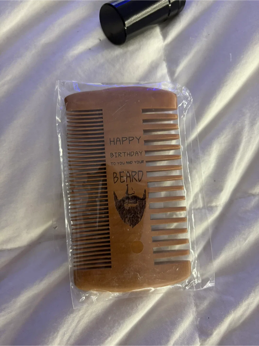Beard Comb - Happy Birthday to You and Your Beard! thumbnail