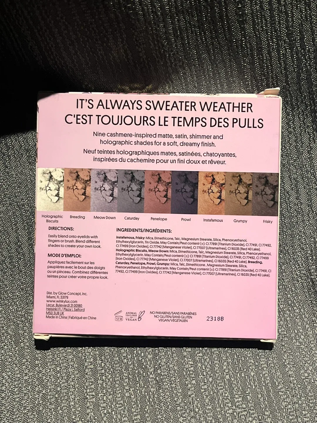 Winky Lux Cashmere Kitten Eyeshadow Palette image indicator(2)