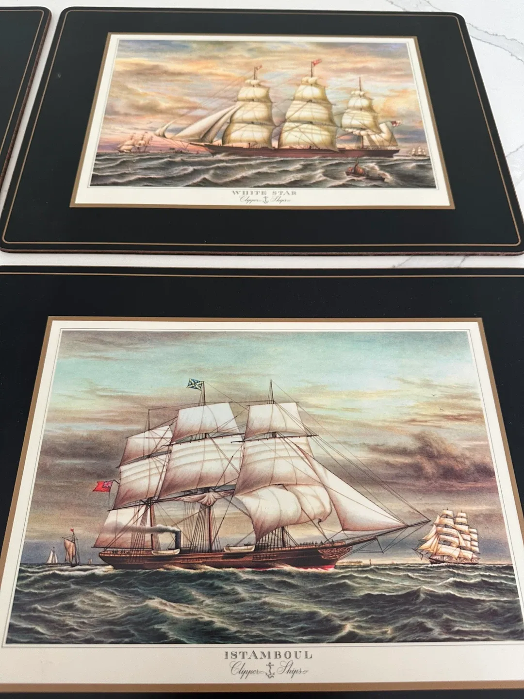 Vintage Clipper Ship Placemats (Set of 4) image indicator(2)