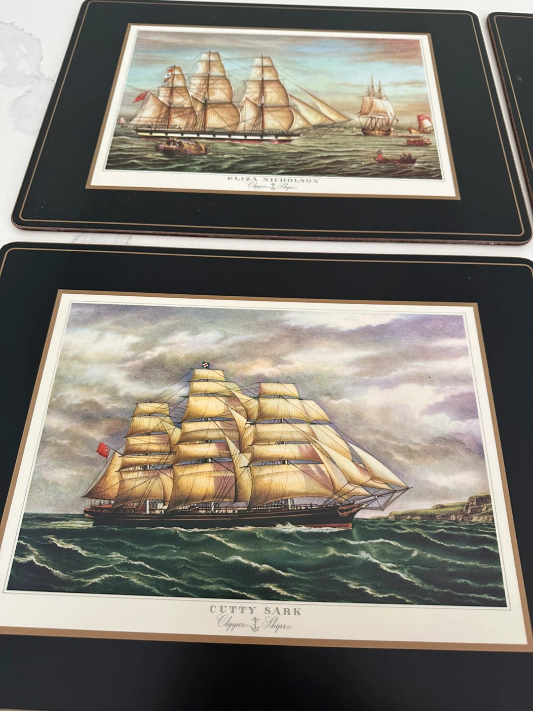 Vintage Clipper Ship Placemats (Set of 4)