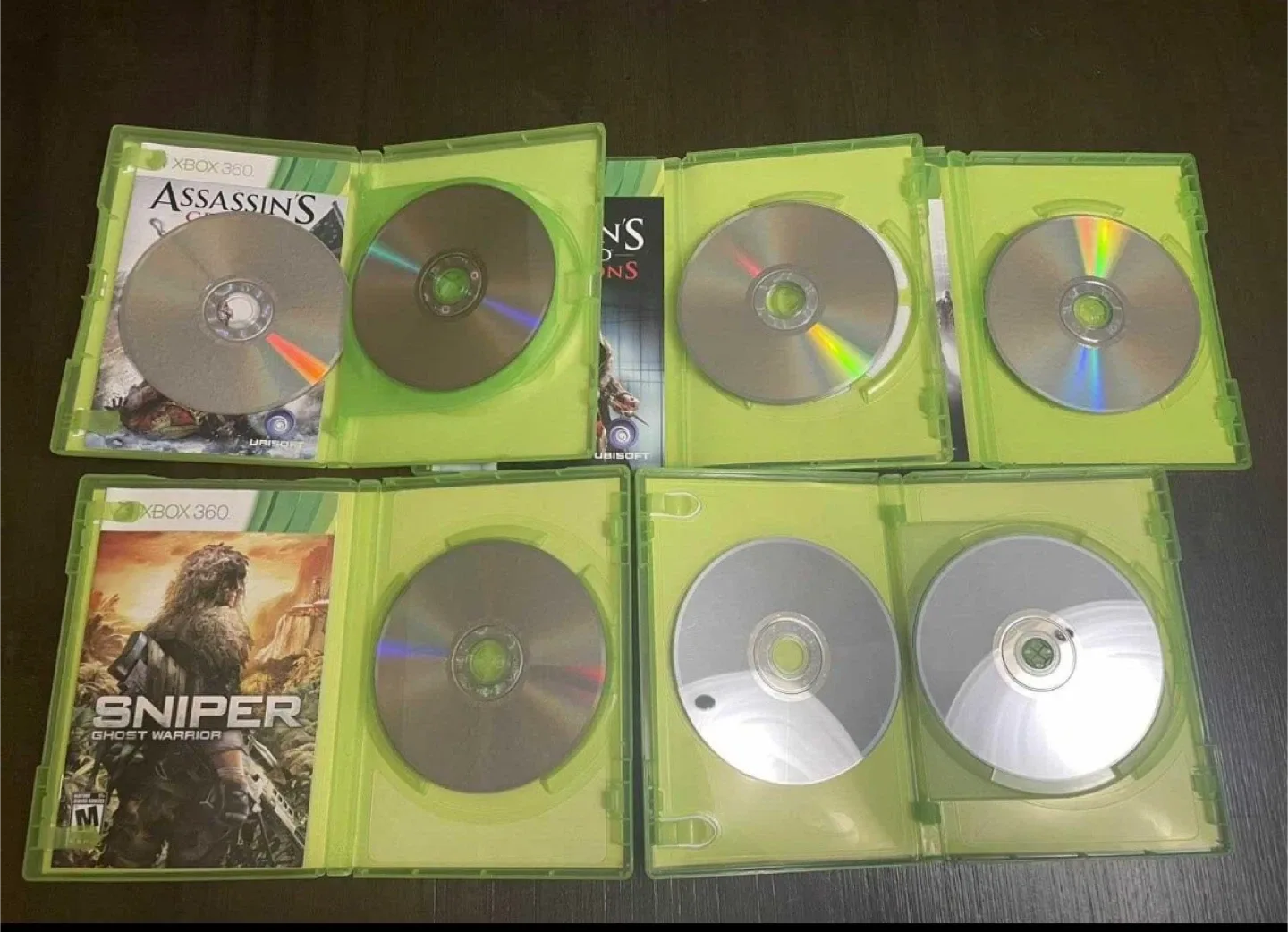 5 Xbox 360 Games for 15.00 image indicator(2)