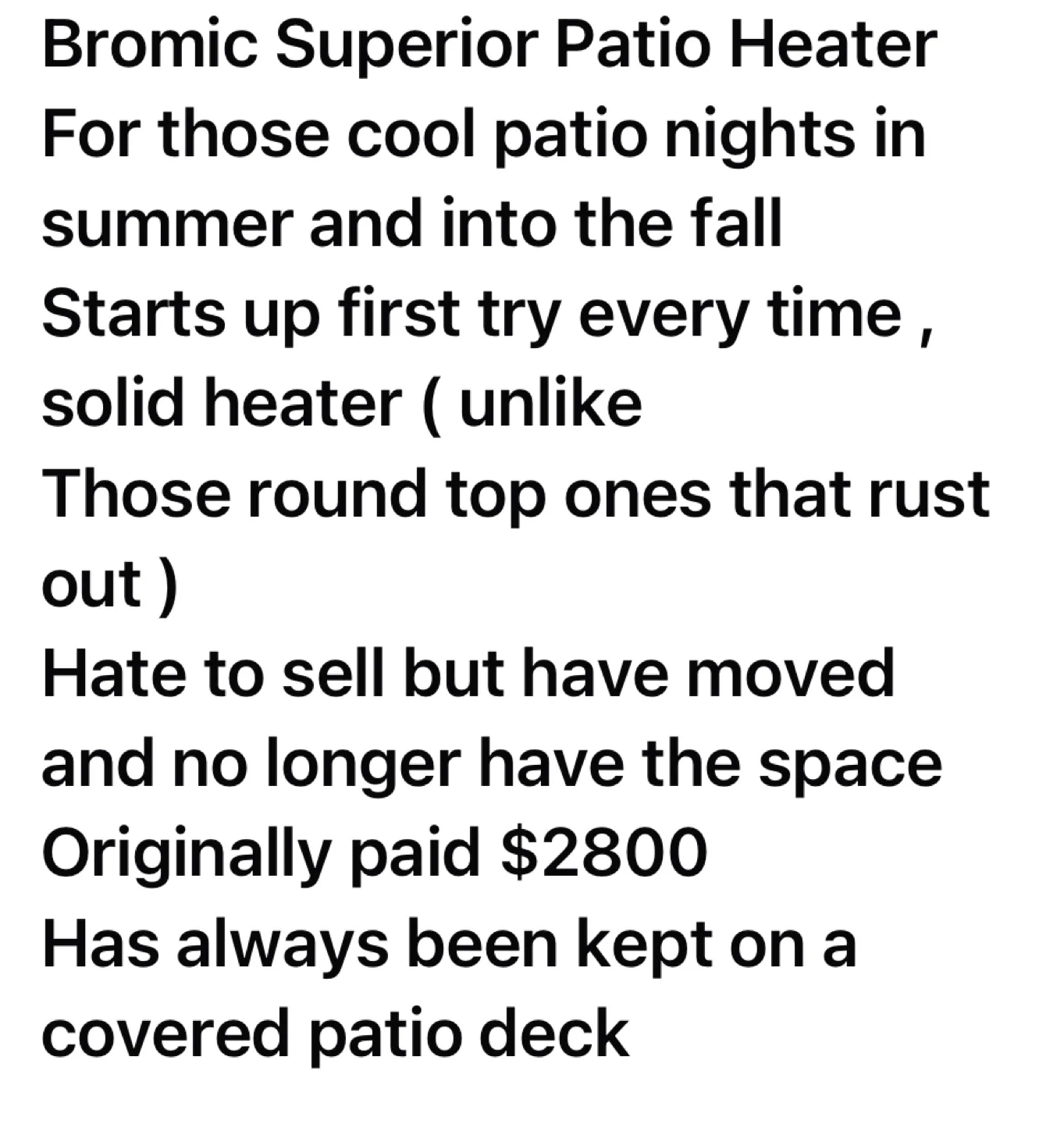 Bromic Superior Patio Heater image indicator(5)