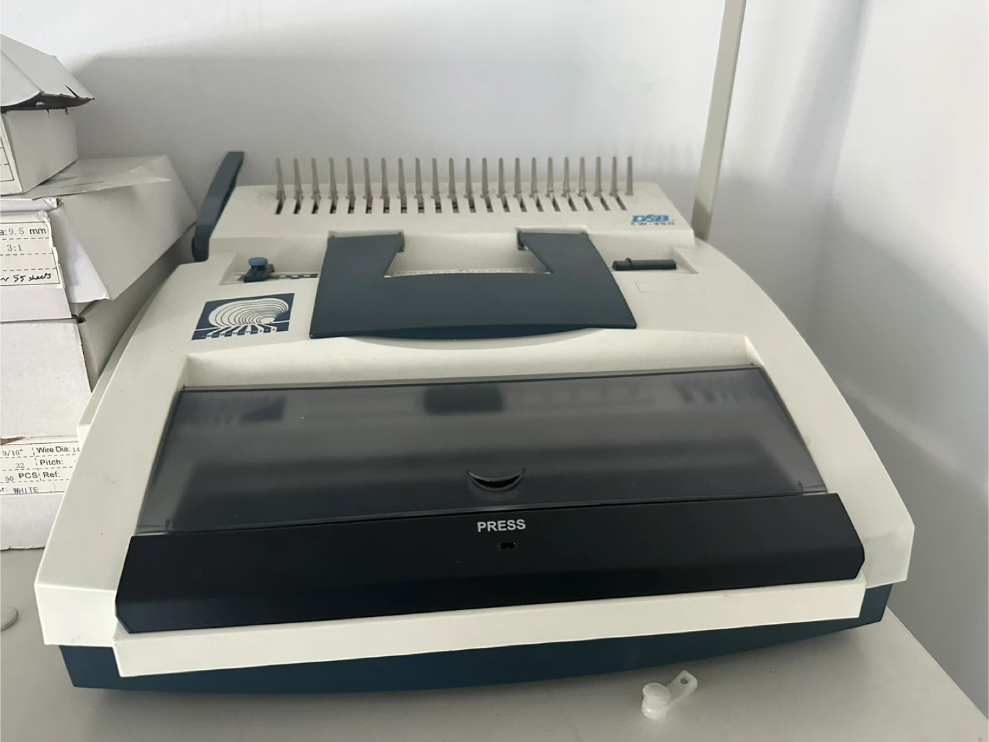 DSB CW350 Comb & Wire Binding Machine + Supplies 🌀