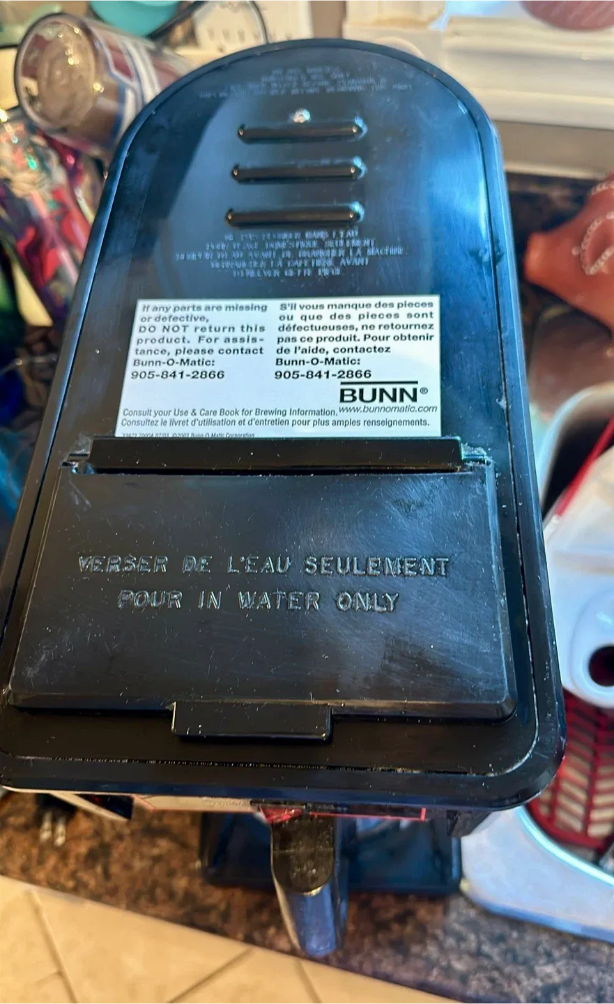 Tim Hortons BUNN Coffee Maker image indicator(2)