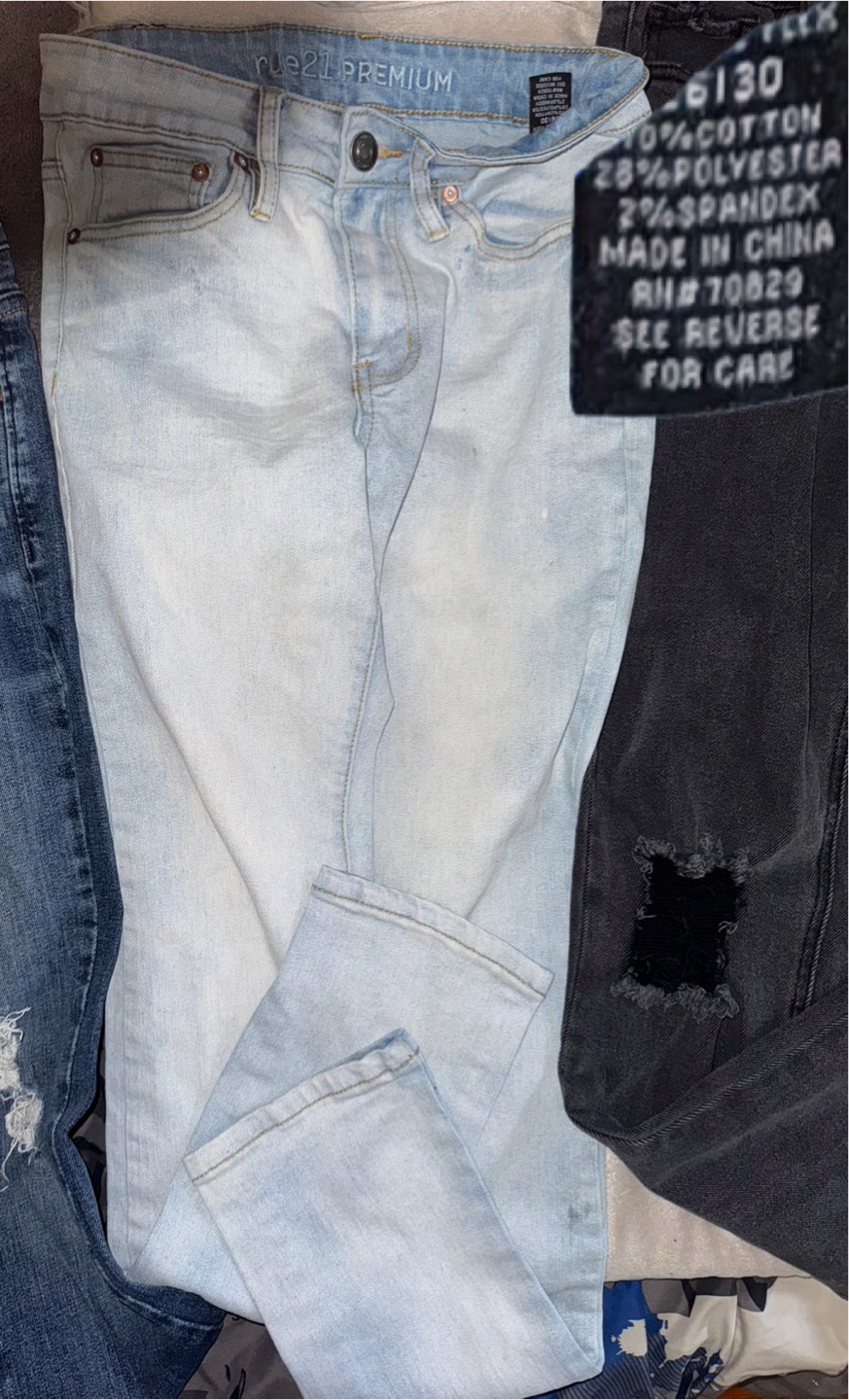 Mixed Jeans Lot - Rolla's, Blak, Rue21, Design Lab - Sizes 27-30 - photo 4