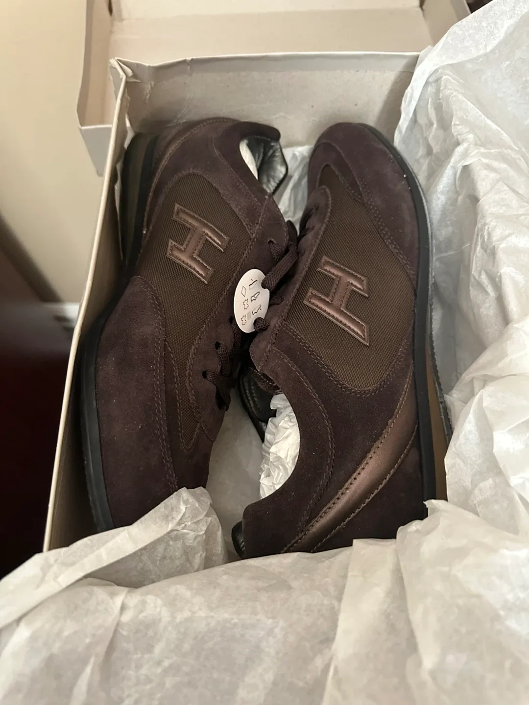 Hogan N. Winter Olympia Small H Canaleti Shoes - Size 10 image indicator(2)