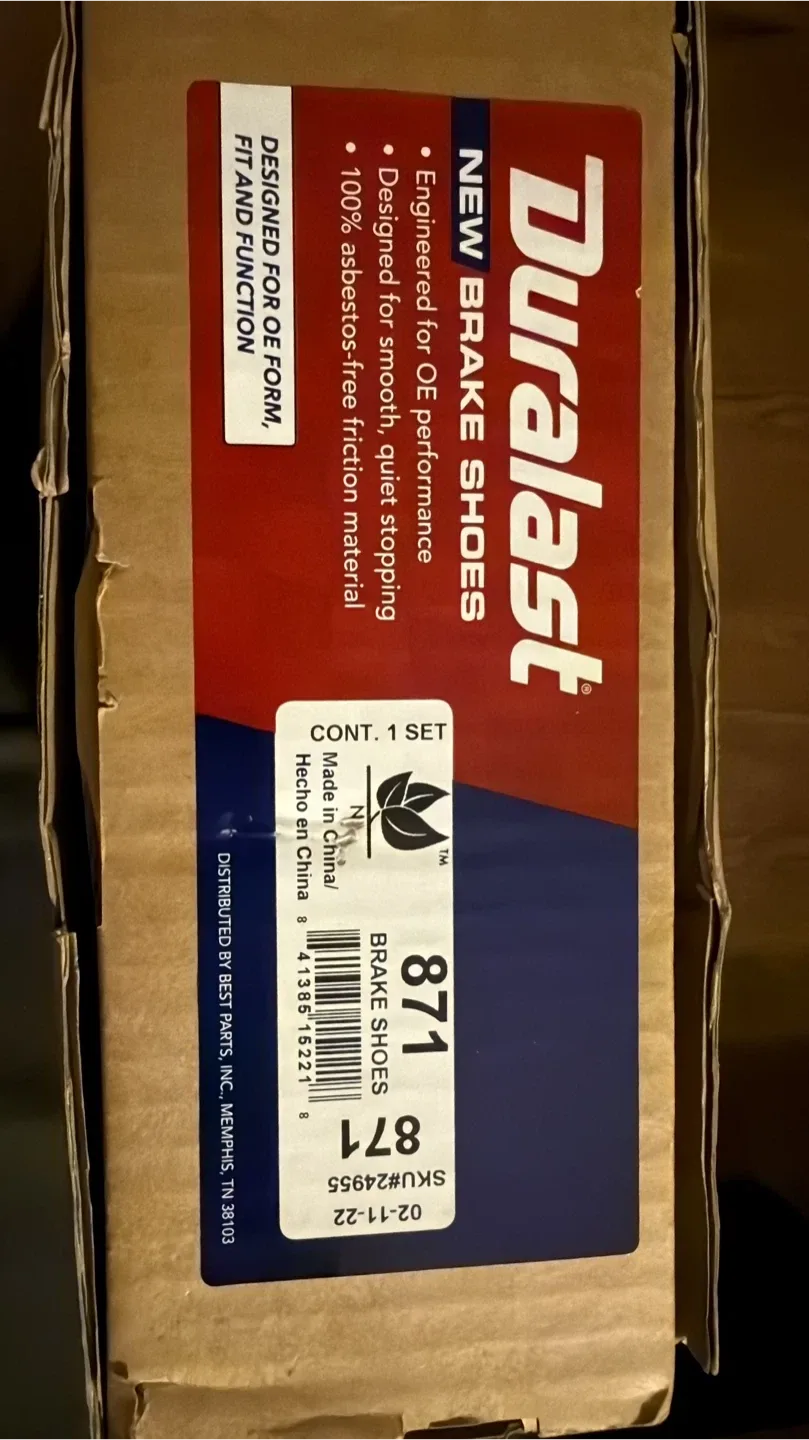 Duralast New Brake Shoes - 871 image indicator(2)