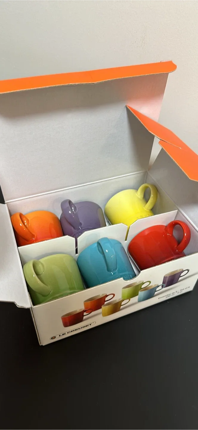 Le Creuset Espresso Mugs - Set of 6 - Stoneware thumbnail