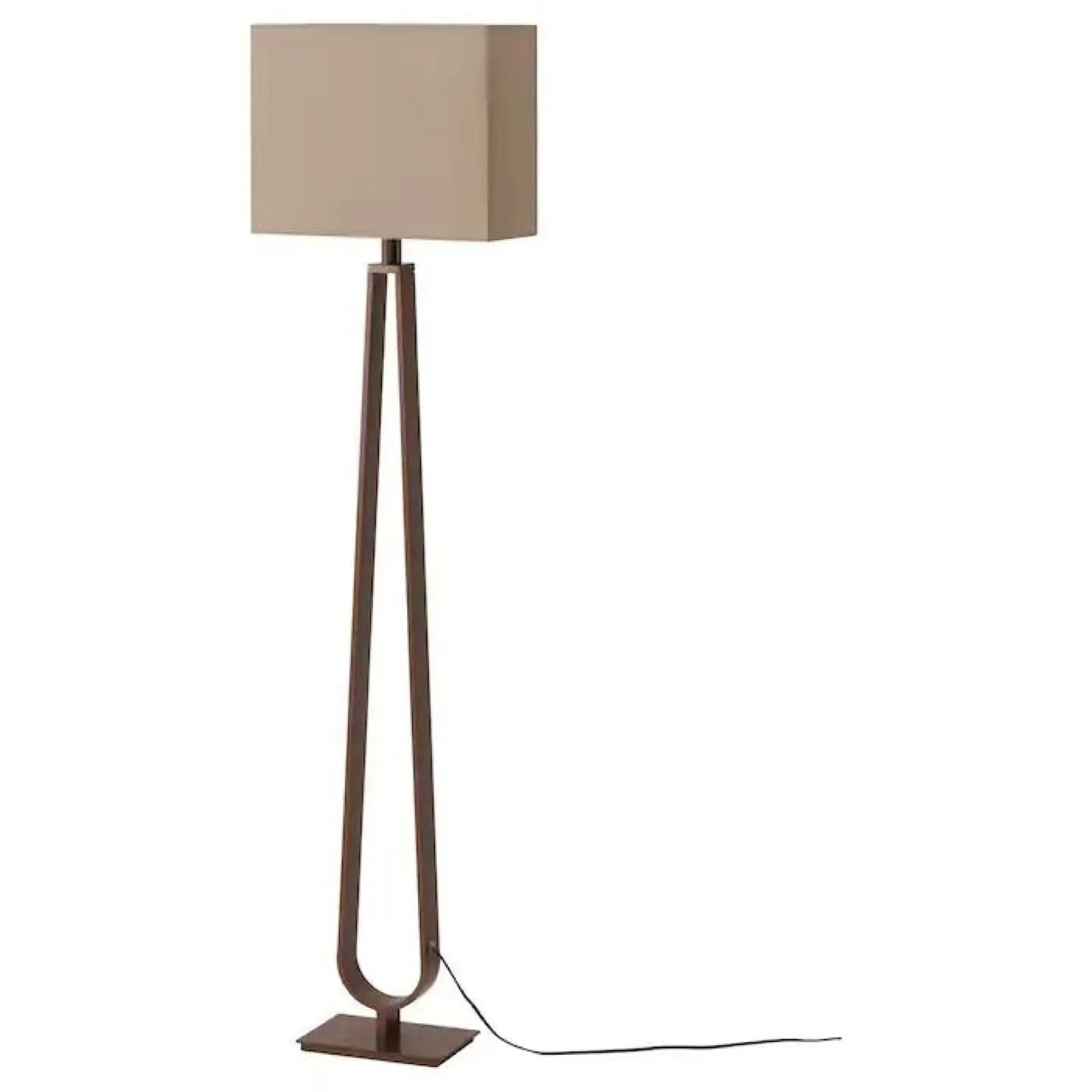 Floor Lamp with Rectangular Shade thumbnail