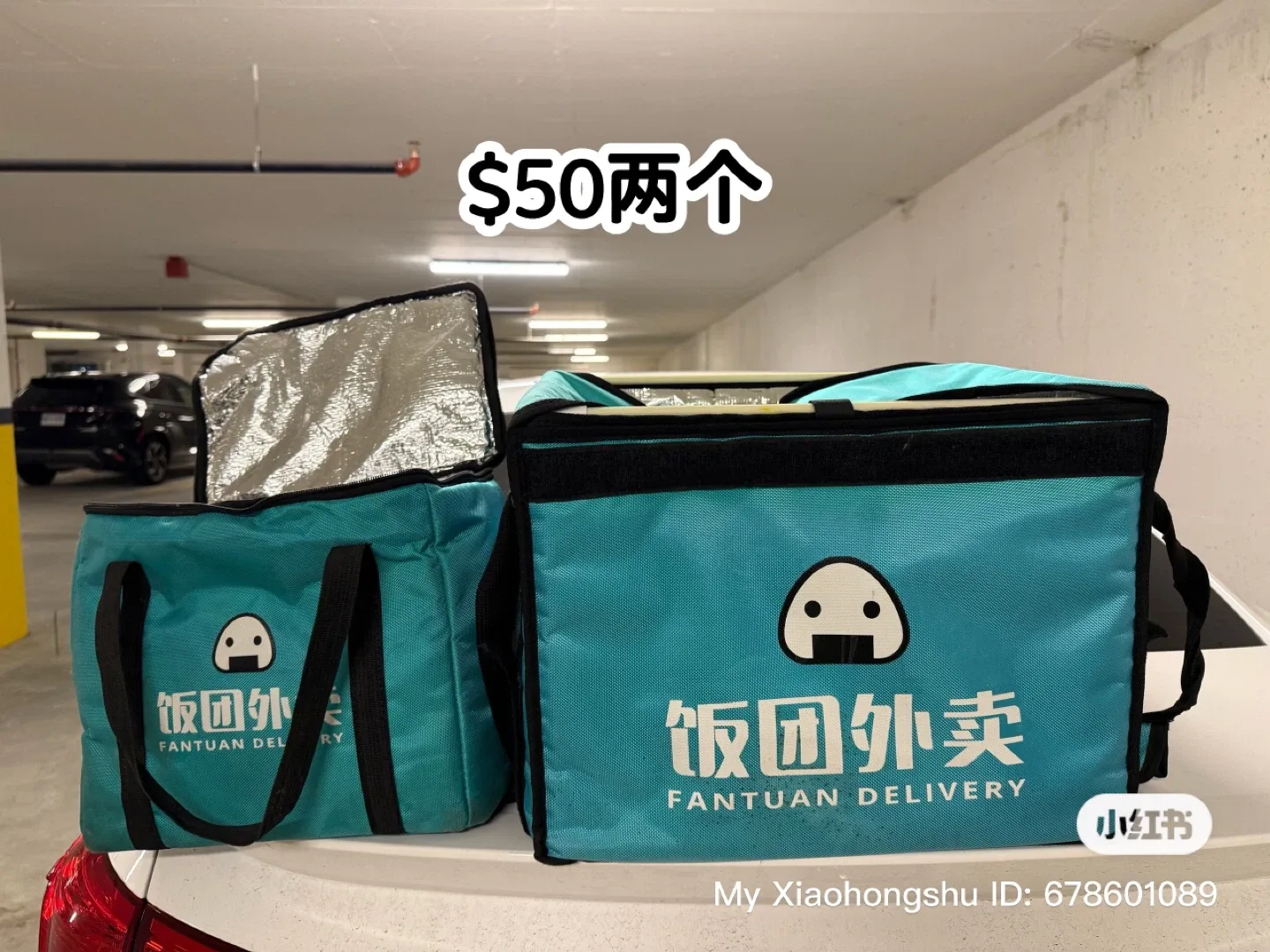 Fantuan Delivery Bags - Set of 2 thumbnail