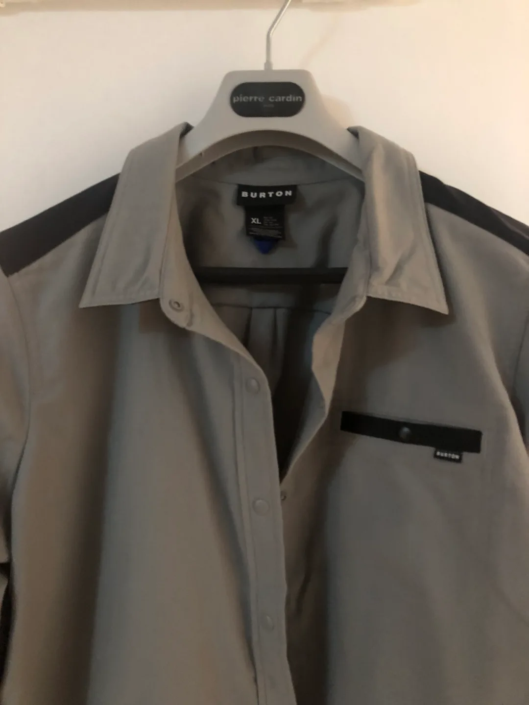 Burton W Favorite Perf FL Shirt - XL - Sharkskin image indicator(2)