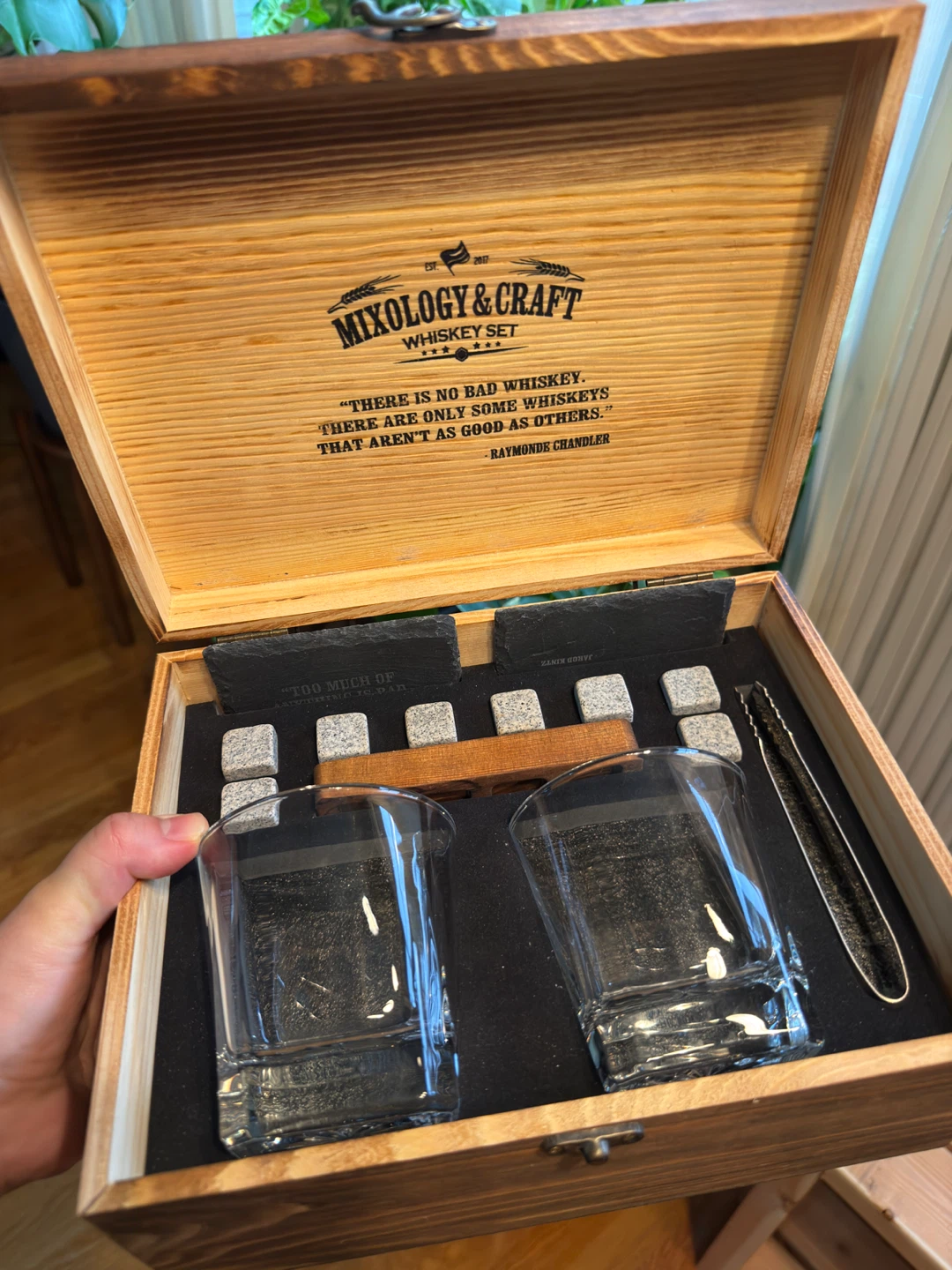Mixology & Craft Whiskey Set w/ Box