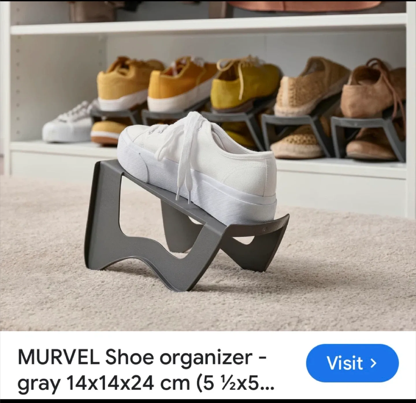 Shoe Stacker Organizer Set of 6 image indicator(4)