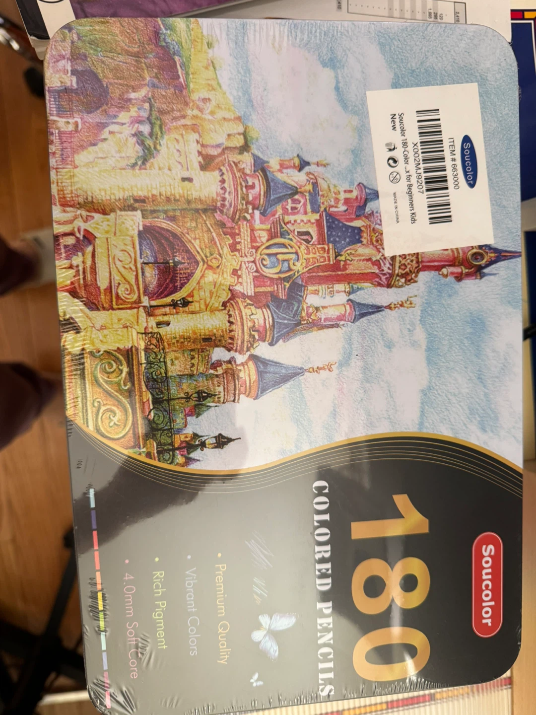 New Soucolor 180 Colored Pencils Set