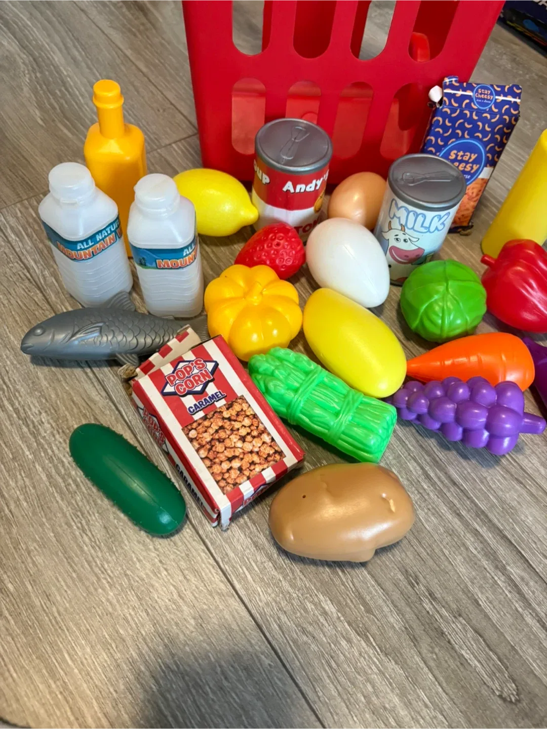 Kids Pretend Play Food & Shopping Cart image indicator(3)