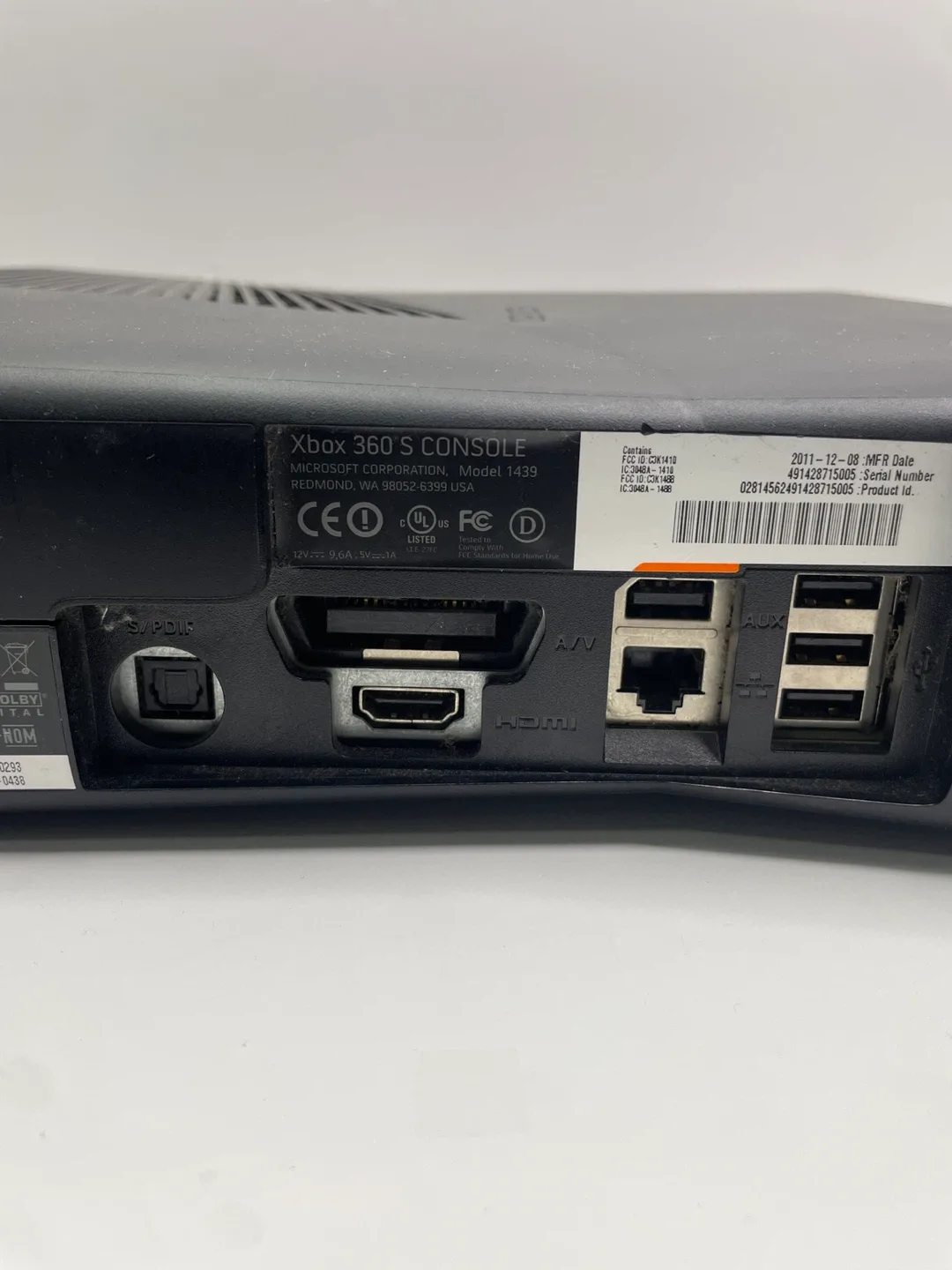 Xbox 360 S Console with Games & Controller image indicator(5)