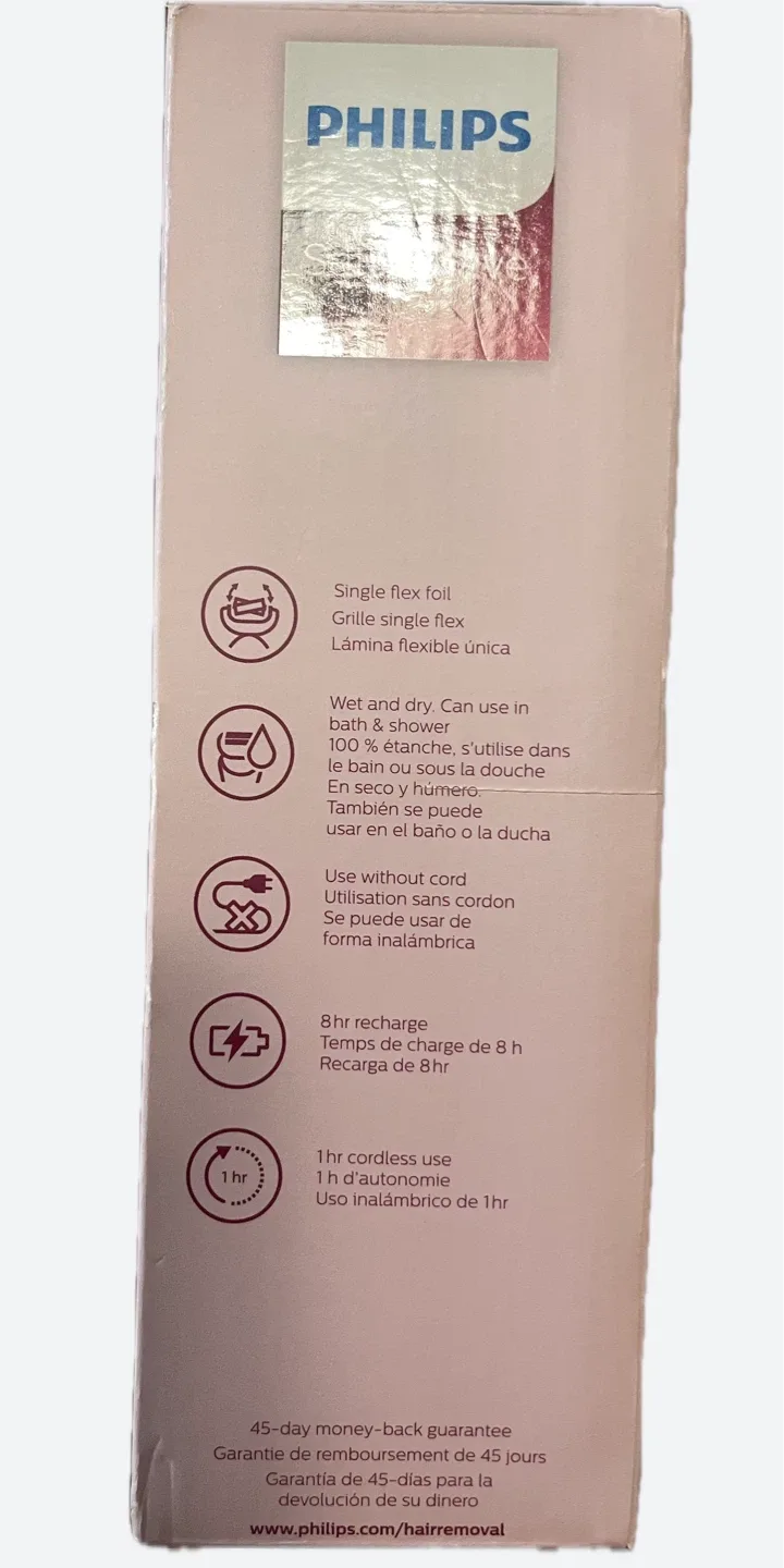 Philips SatinShave Advanced Wet & Dry Electric Shaver image indicator(4)