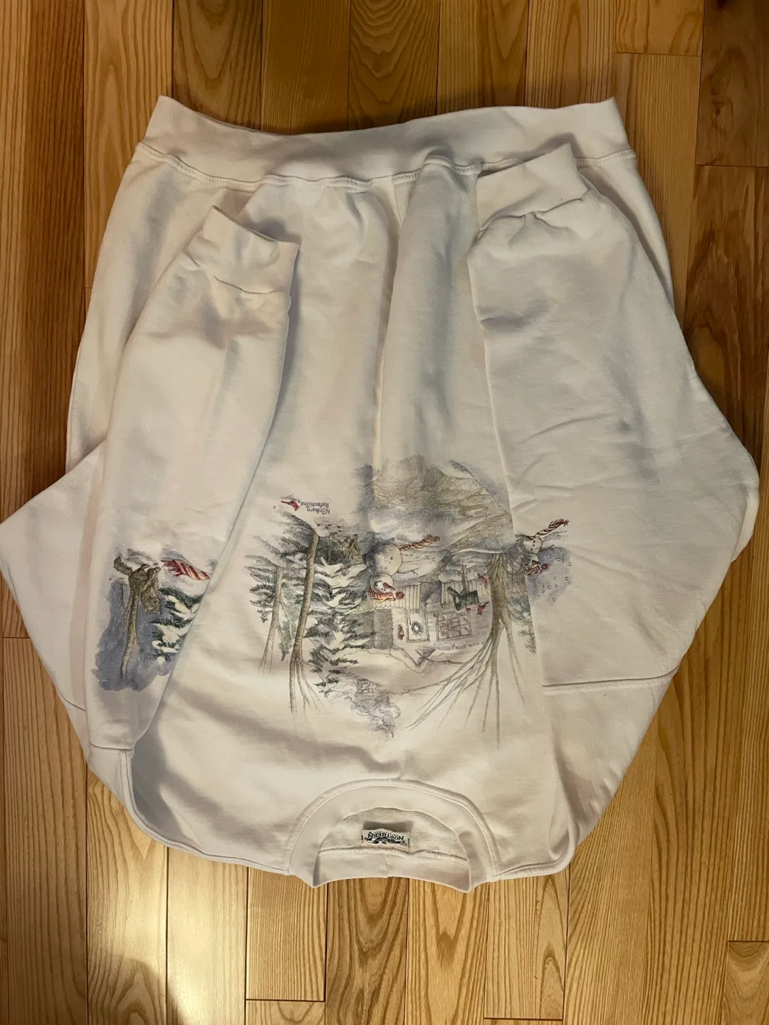 Tommy Hilfiger Grey Hoodie , Xmas sweatshirt - XL image indicator(3)