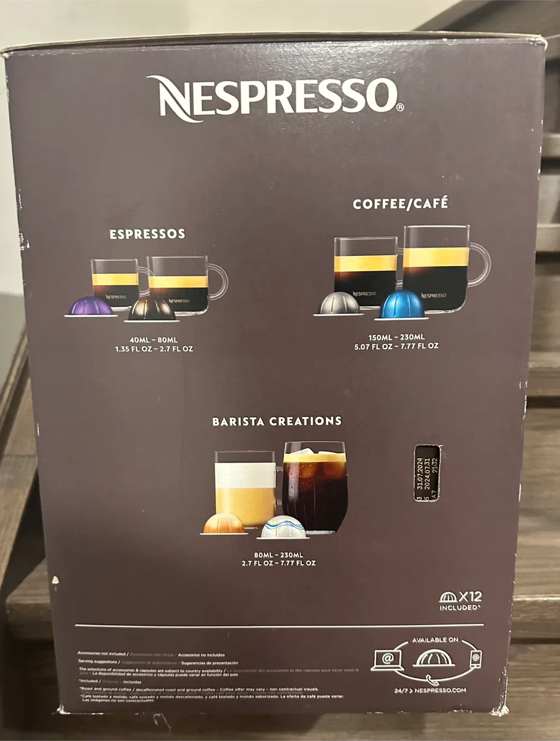 NEW Nespresso Vertuo Coffee Machine by DeLonghi image indicator(2)