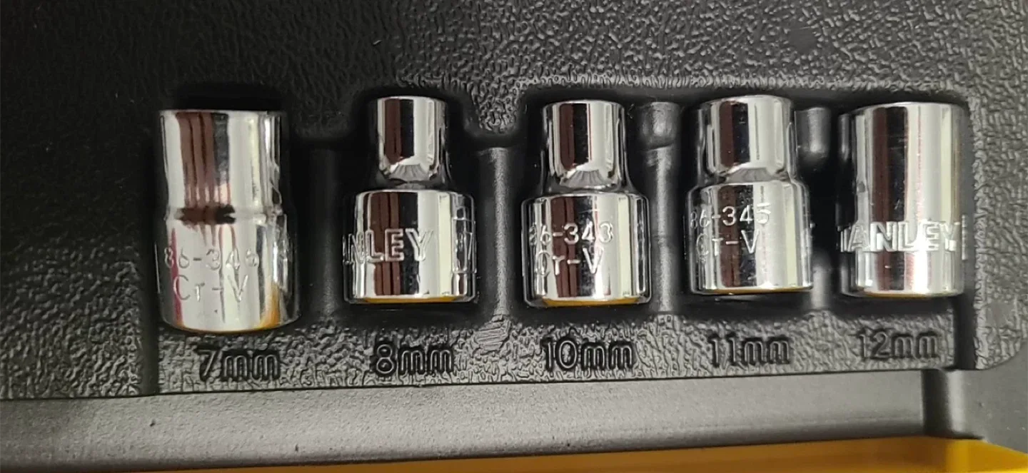 Stanley Socket Set with Case image indicator(3)