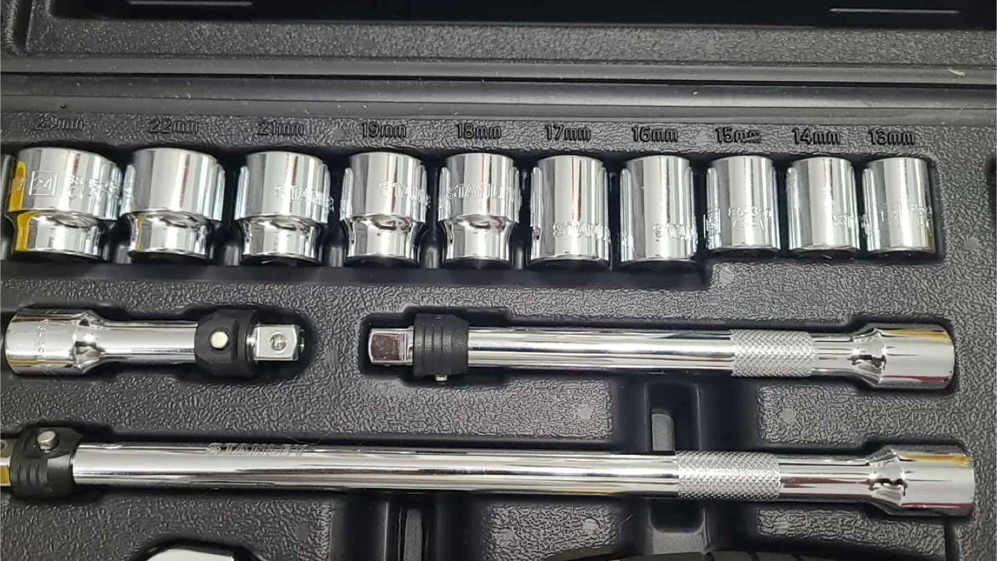 Stanley Socket Set with Case image indicator(4)