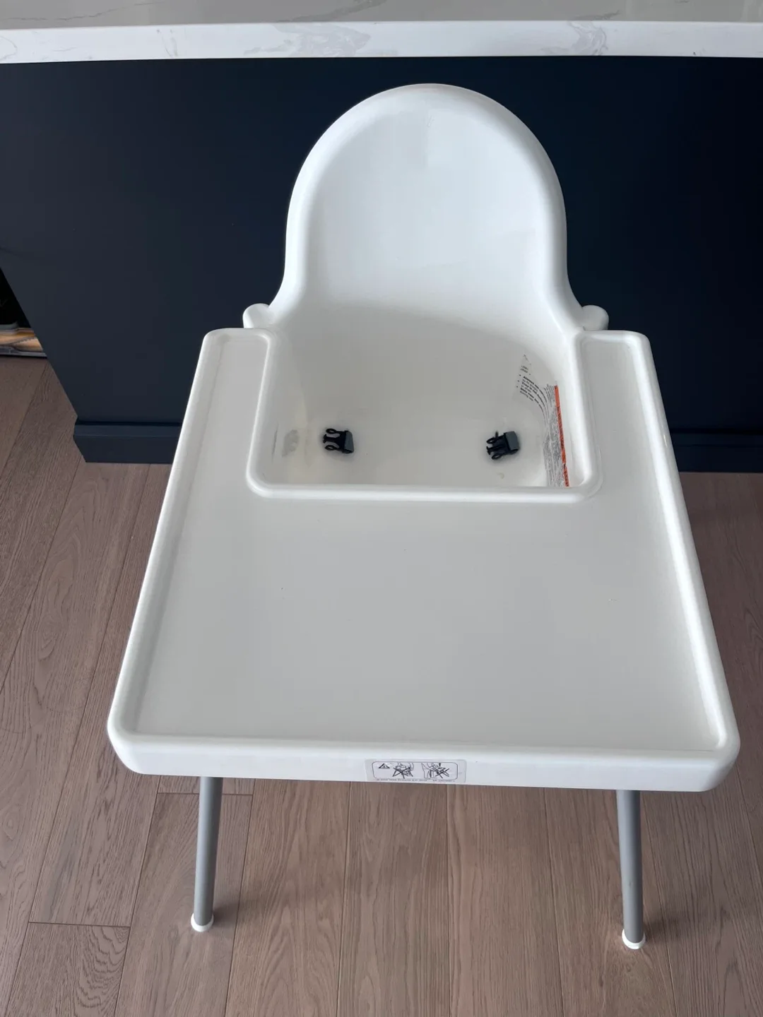 IKEA Antilop High Chair - White/Silver image indicator(2)