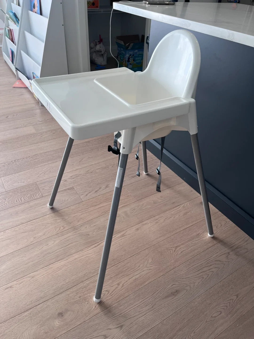 IKEA Antilop High Chair - White/Silver image indicator(3)