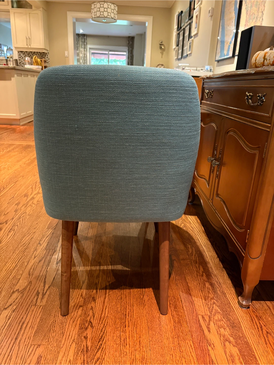 Set of 2 Blue Chairs - photo 3