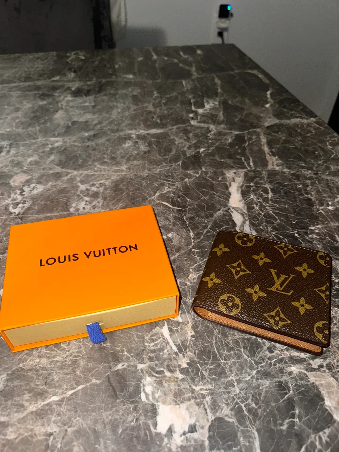 Louis Vuitton Monogram Brown Wallet with Box thumbnail
