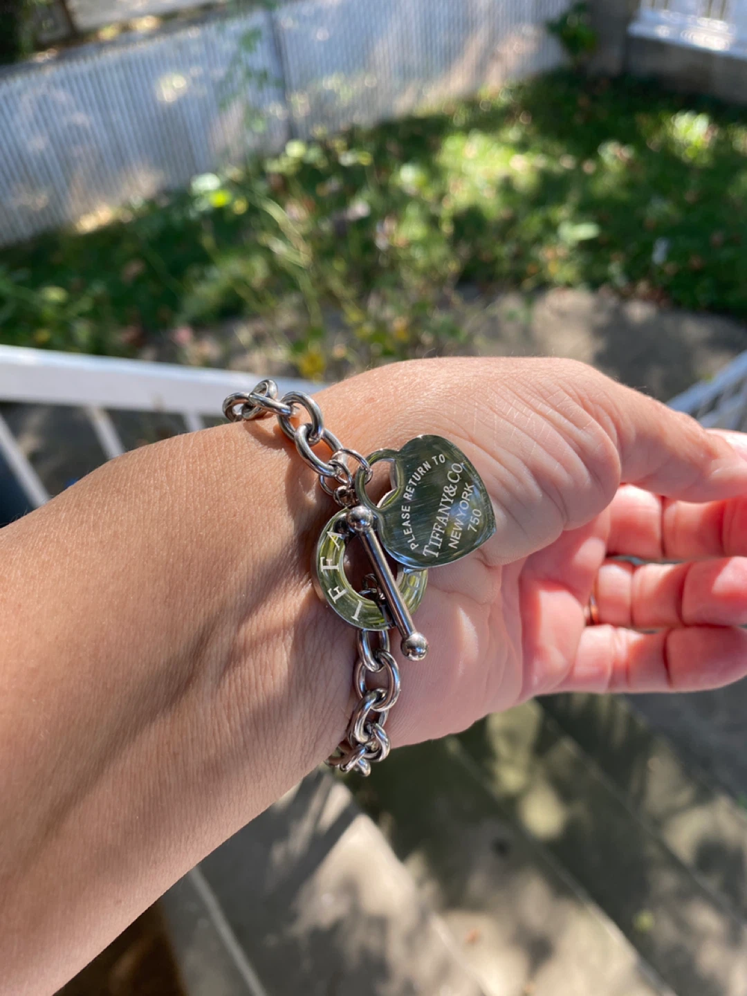 Heart Toggle Bracelet