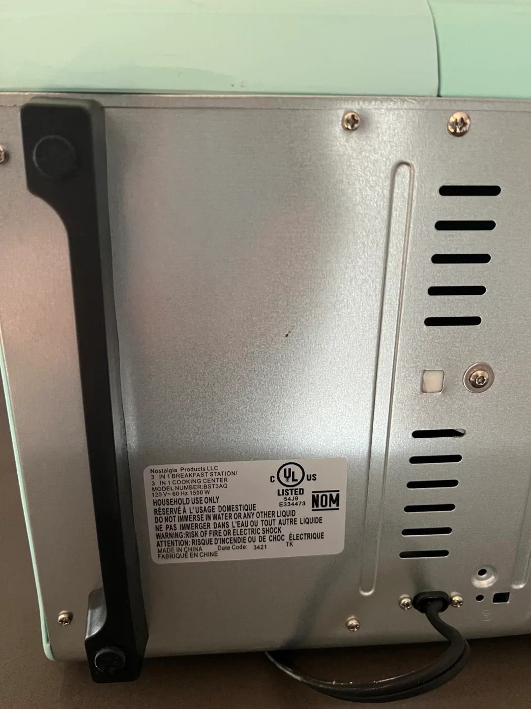 Nostalgia 3-in-1 Breakfast Station - aqua image indicator(9)