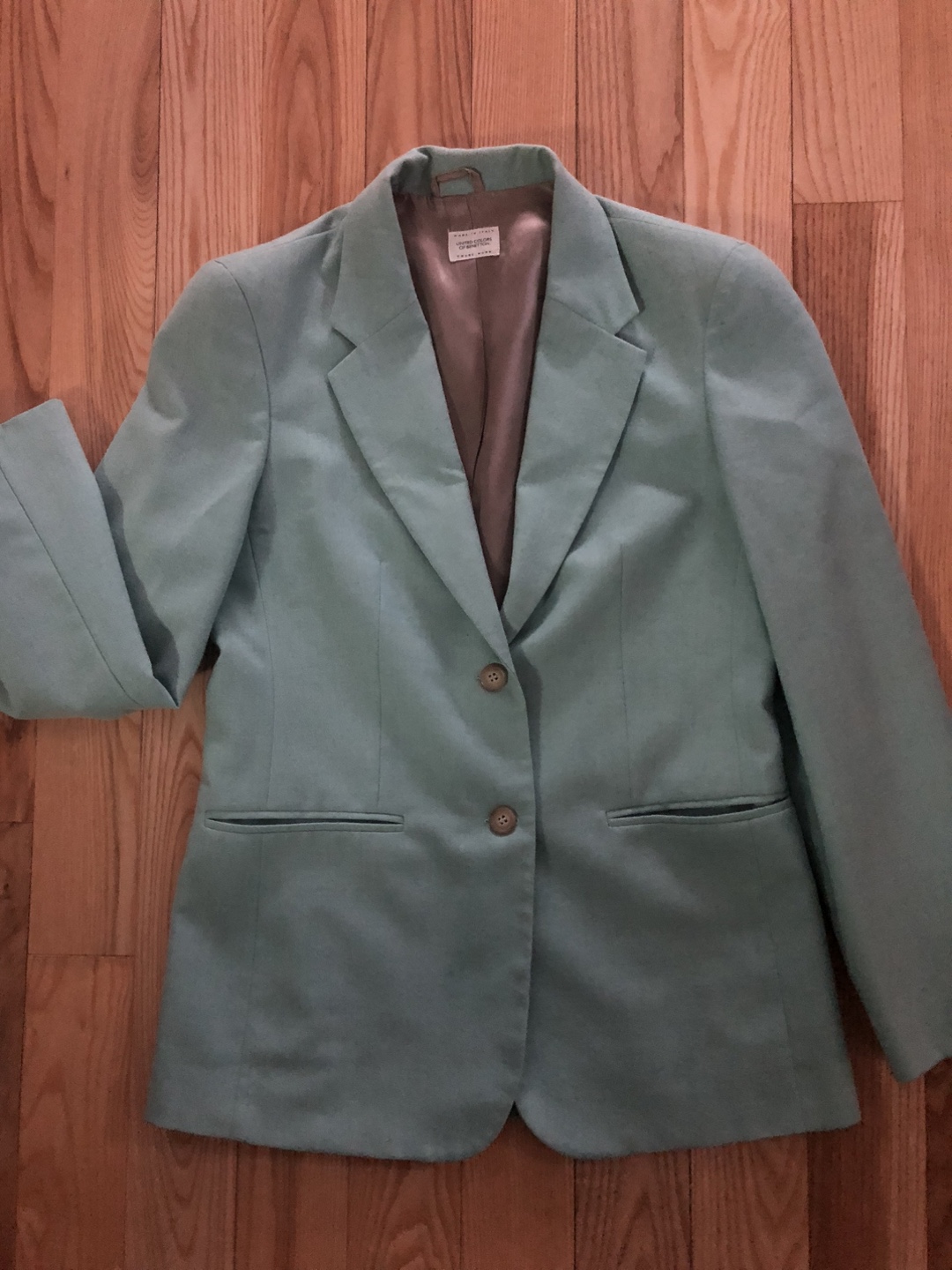 United Colors of Benetton Blazer - 100% Virgin Wool - photo 3