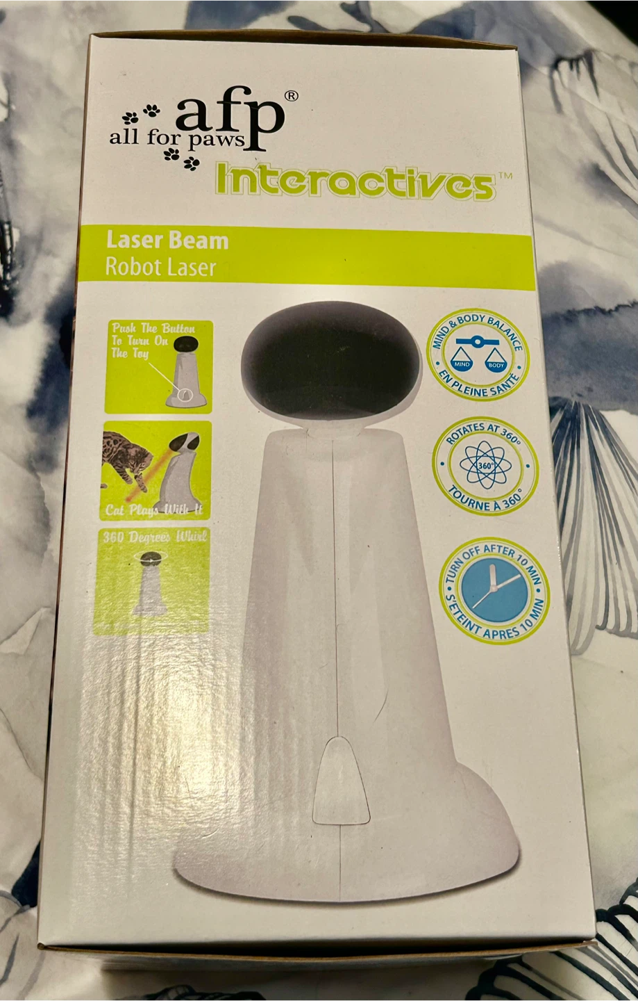 AFP Laser Beam Robot Laser Cat Toy - photo 3