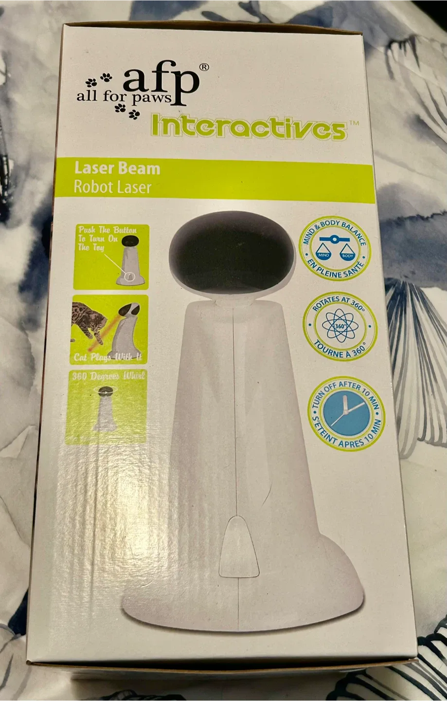 AFP Laser Beam Robot Laser Cat Toy image indicator(3)