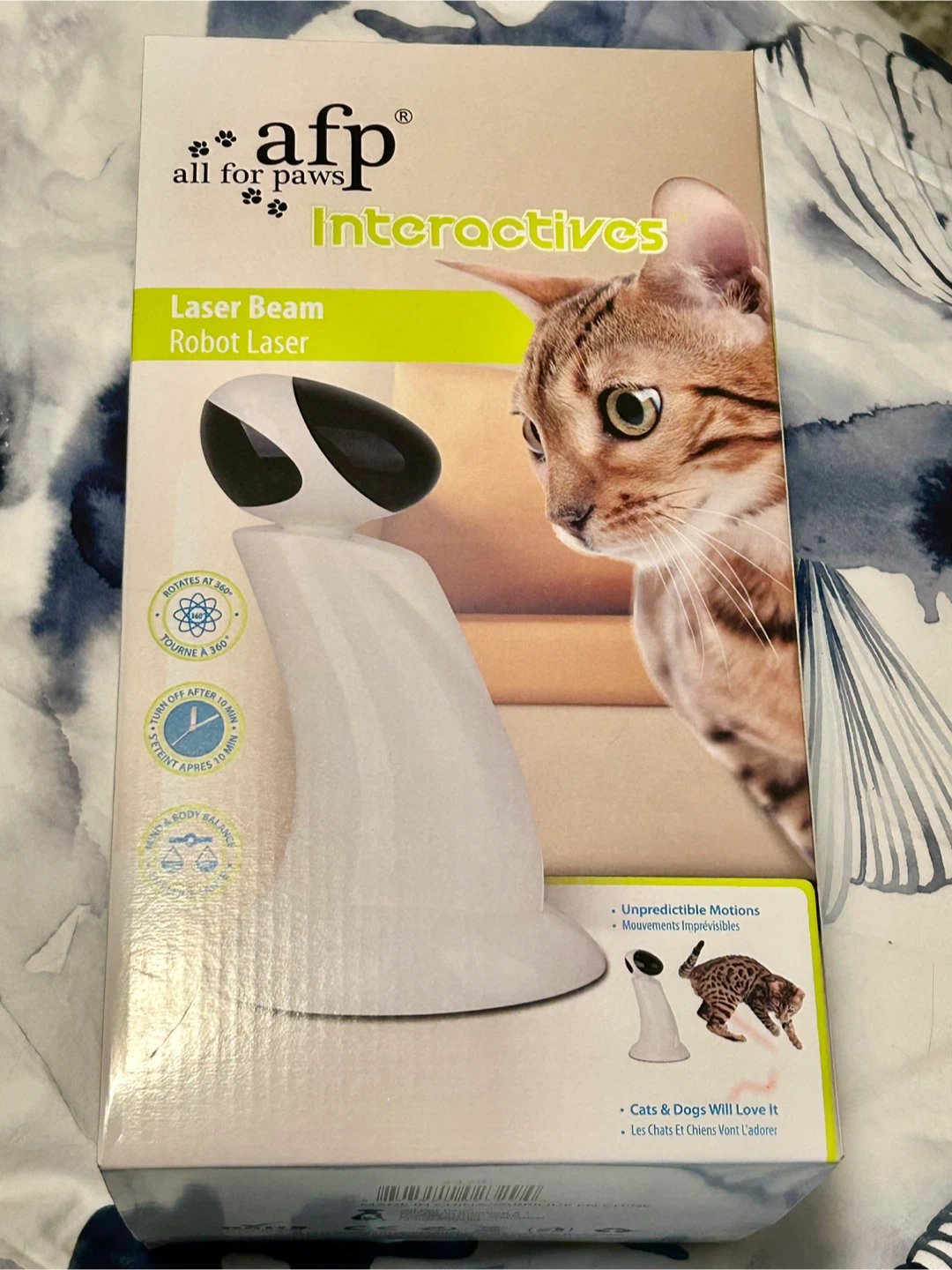 AFP Laser Beam Robot Laser Cat Toy