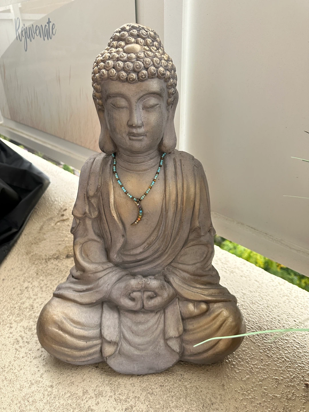 Buddha Statue with Necklace