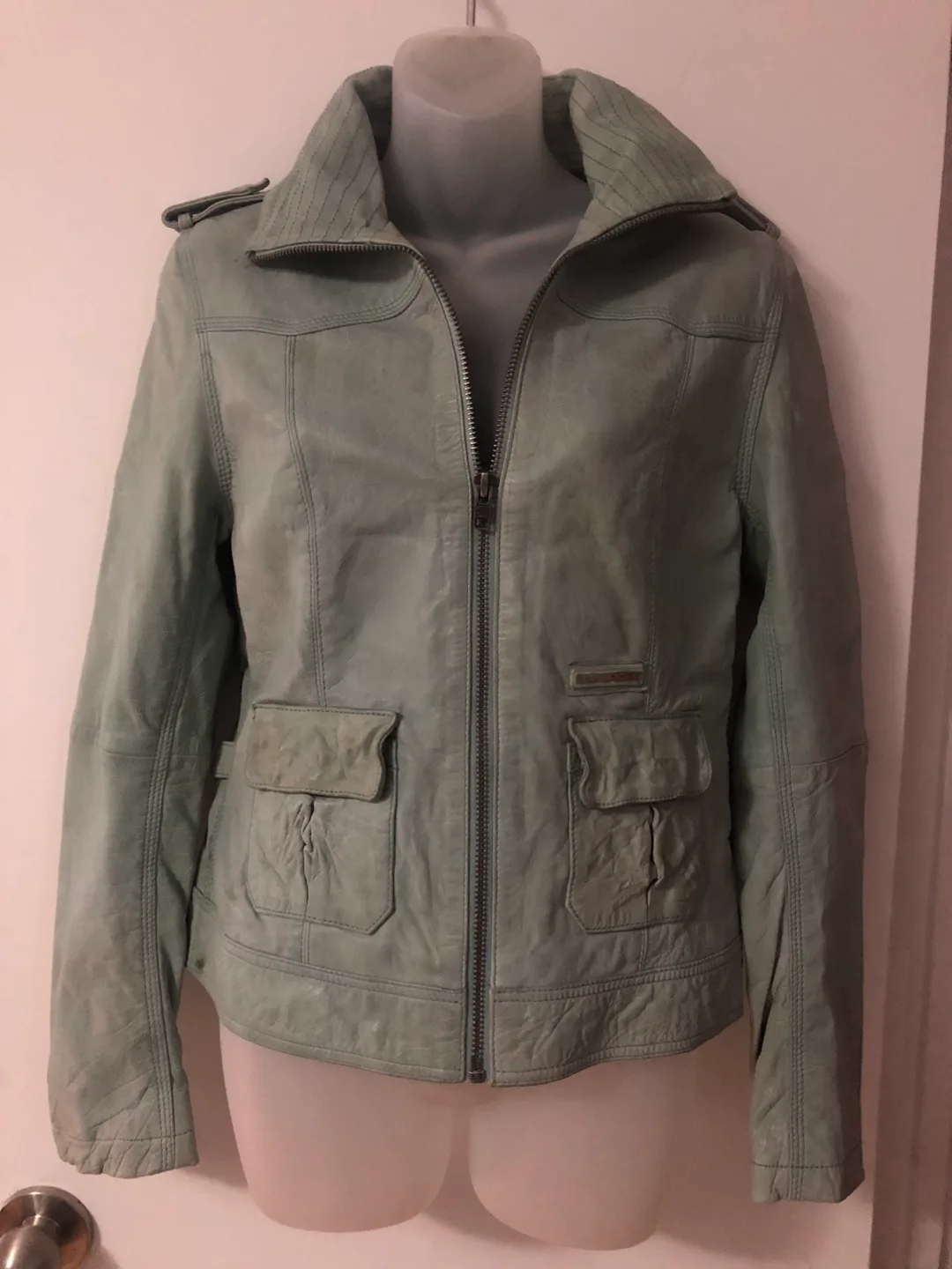 Superdry Blake Leather Jacket image indicator(5)