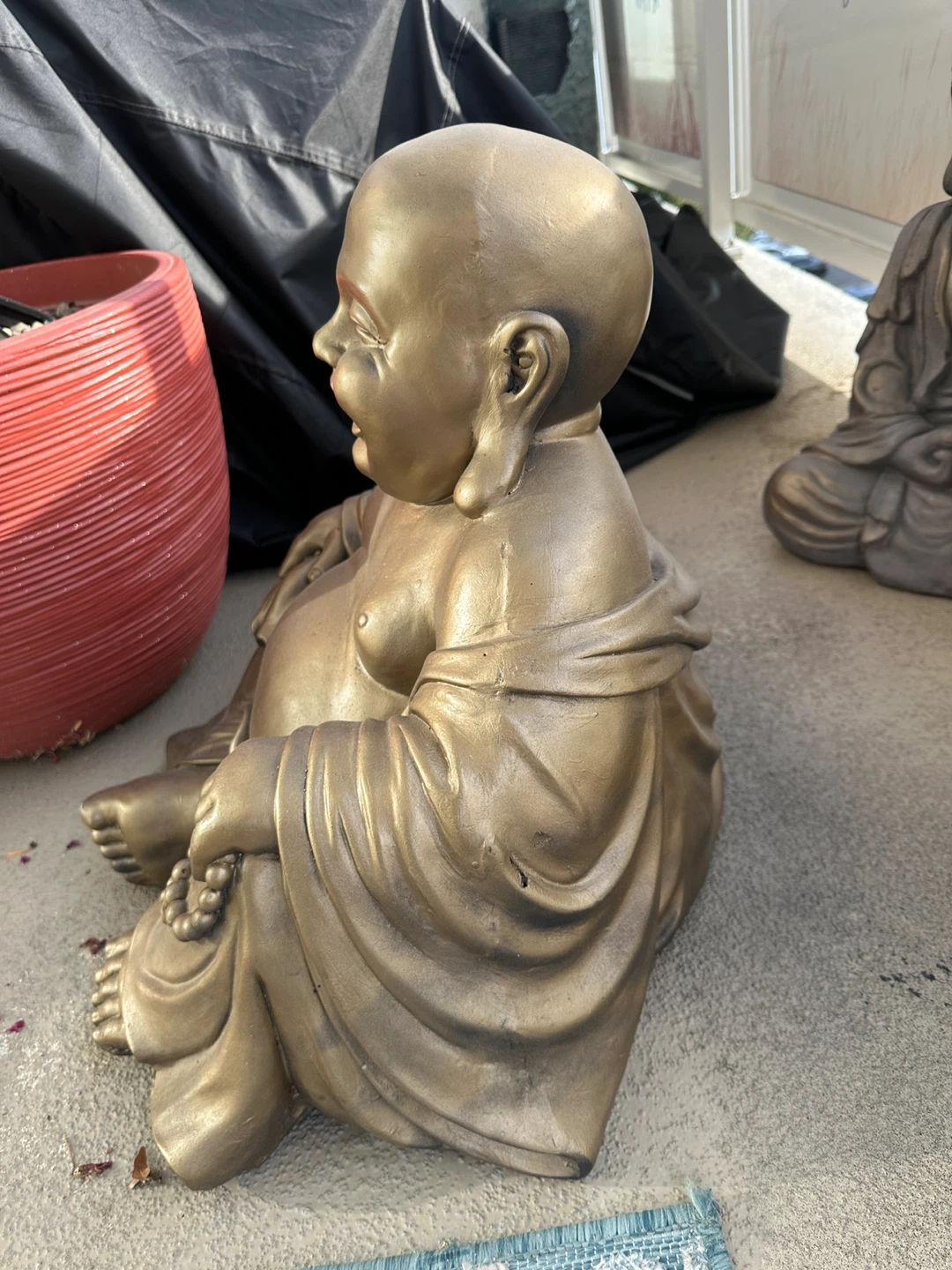 Laughing Buddha Statue - photo 3