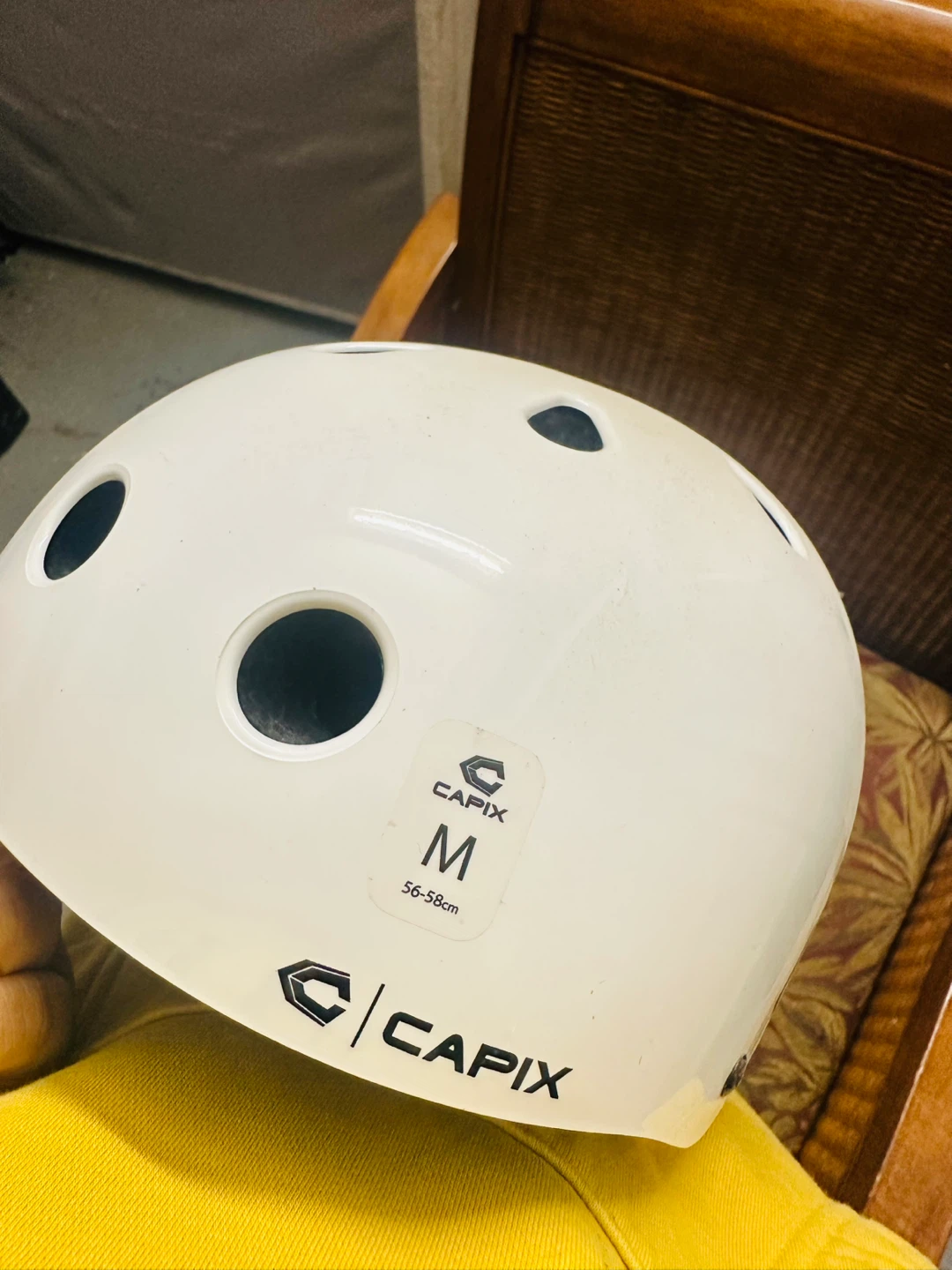 Capix White Helmet - Size M